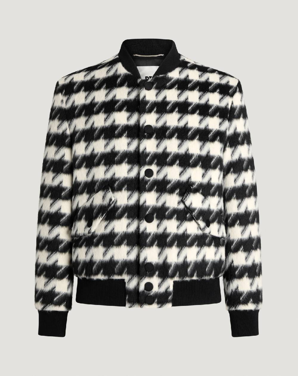 Pt Torino Bomber in velour pied-de-poule