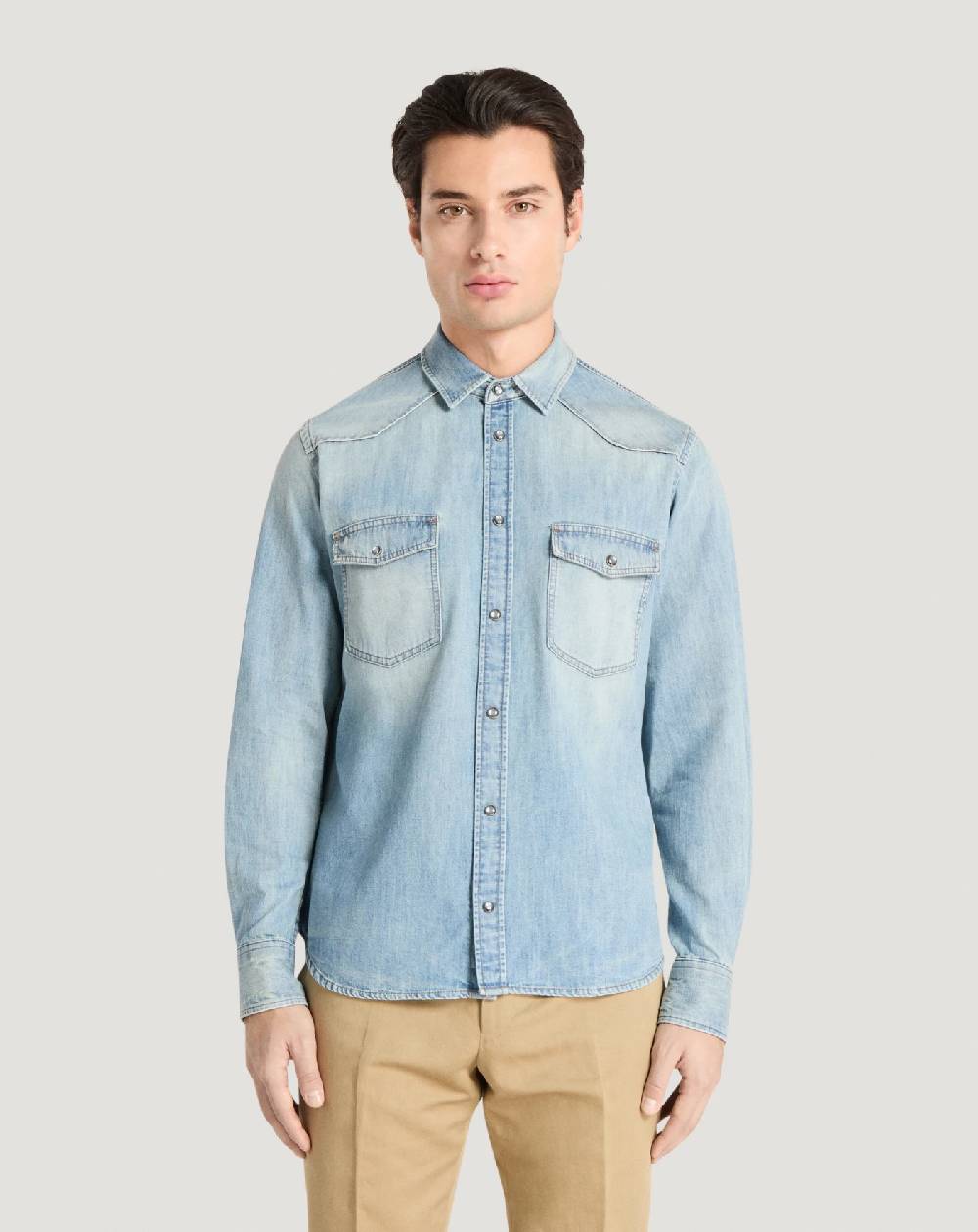 Pt Torino Camicia In Denim