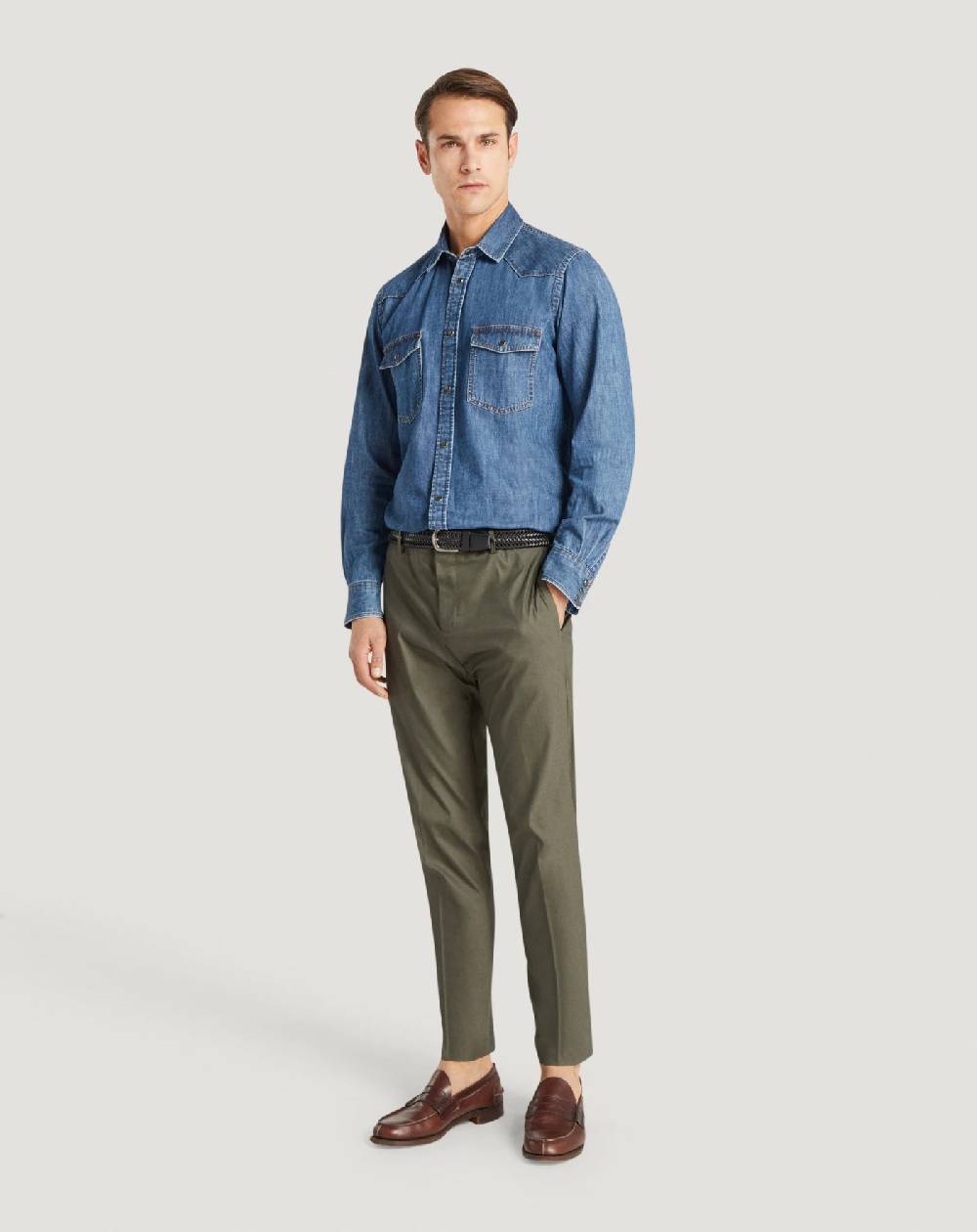 Pt Torino Camicia In Denim