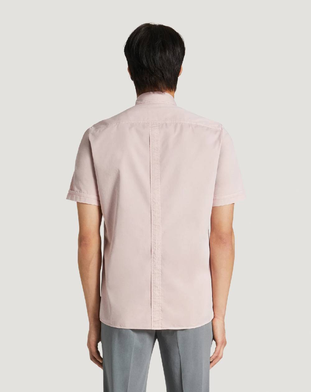 Pt Torino Camicia In Gabardina Di Cotone