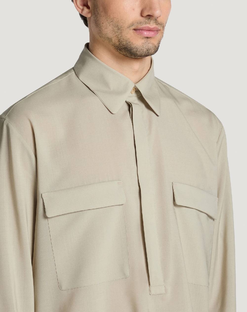 Pt Torino Camicia In Lana