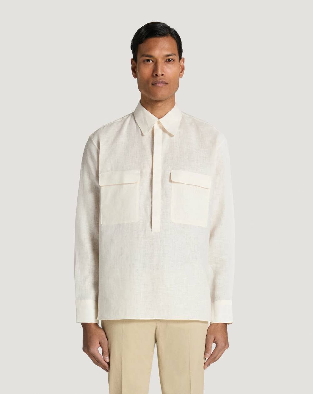 Pt Torino Camicia In Lino