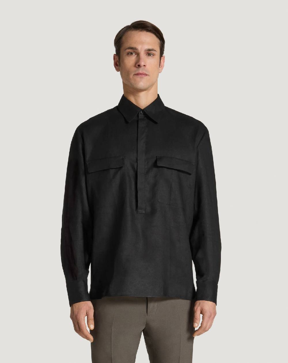 Pt Torino Camicia In Lino