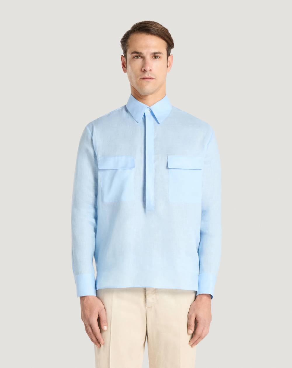 Pt Torino Camicia In Lino