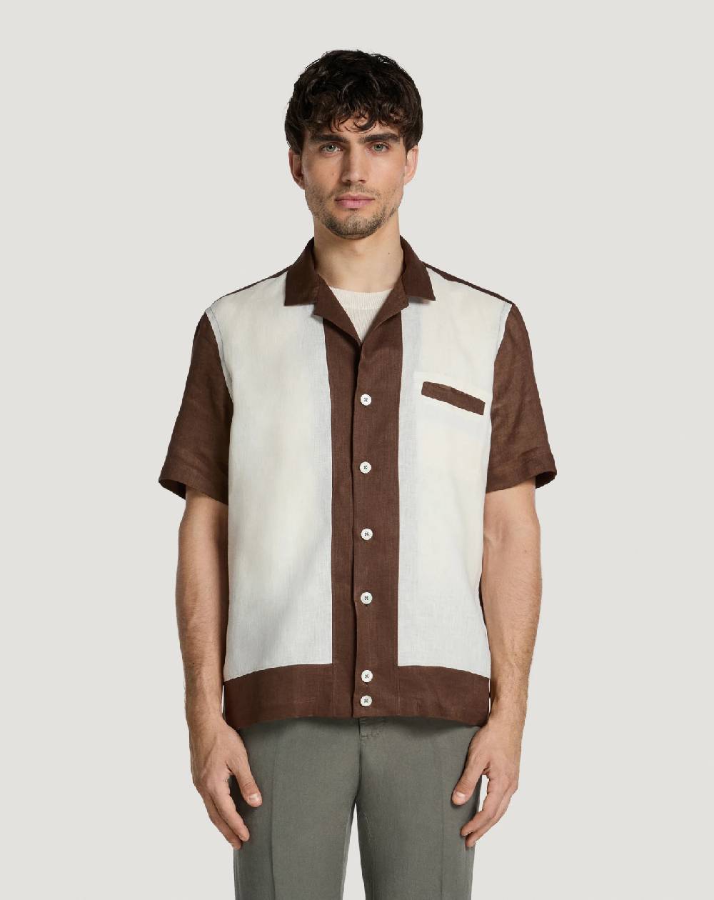 Pt Torino Camicia In Lino