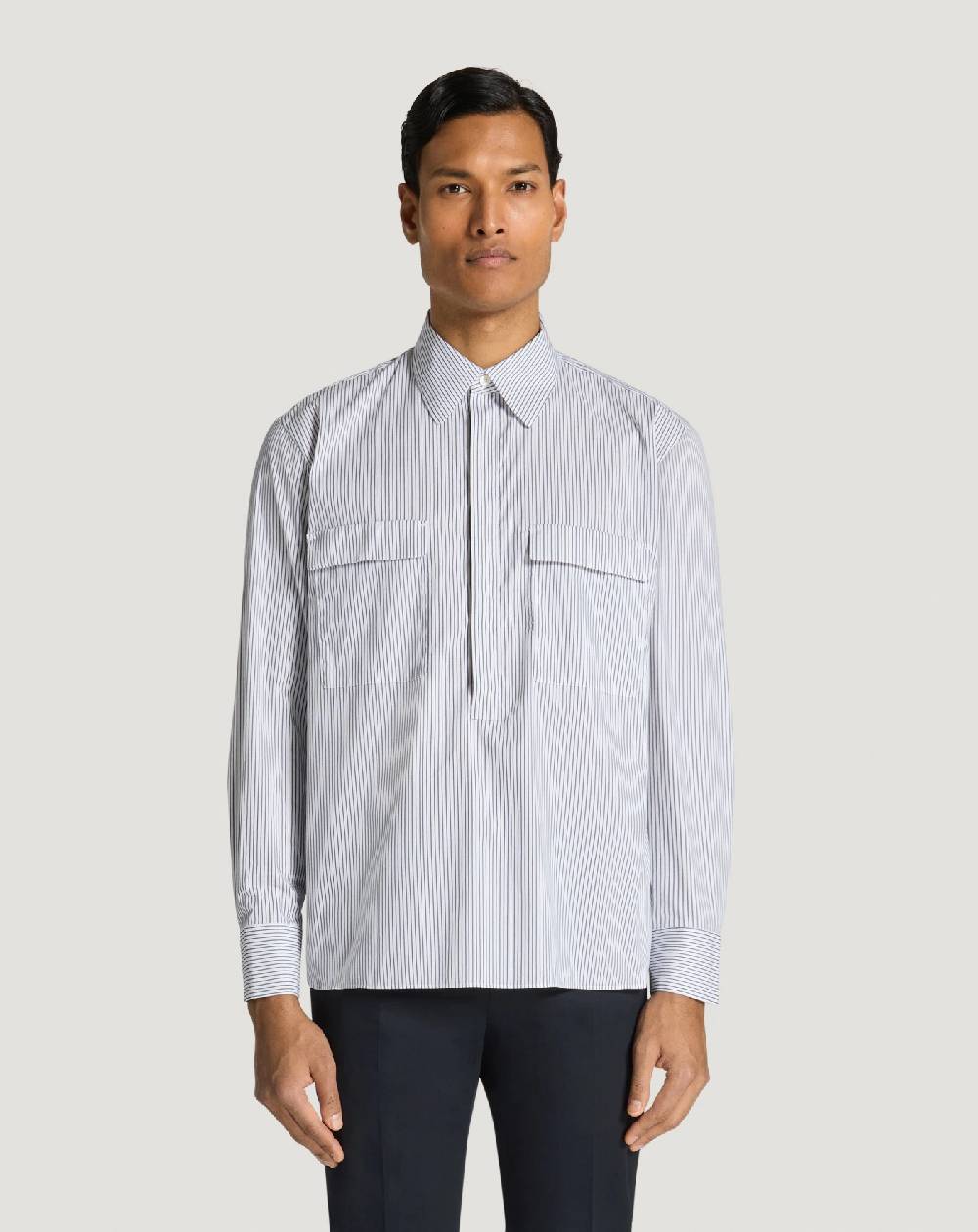 Pt Torino Camicia In Popeline