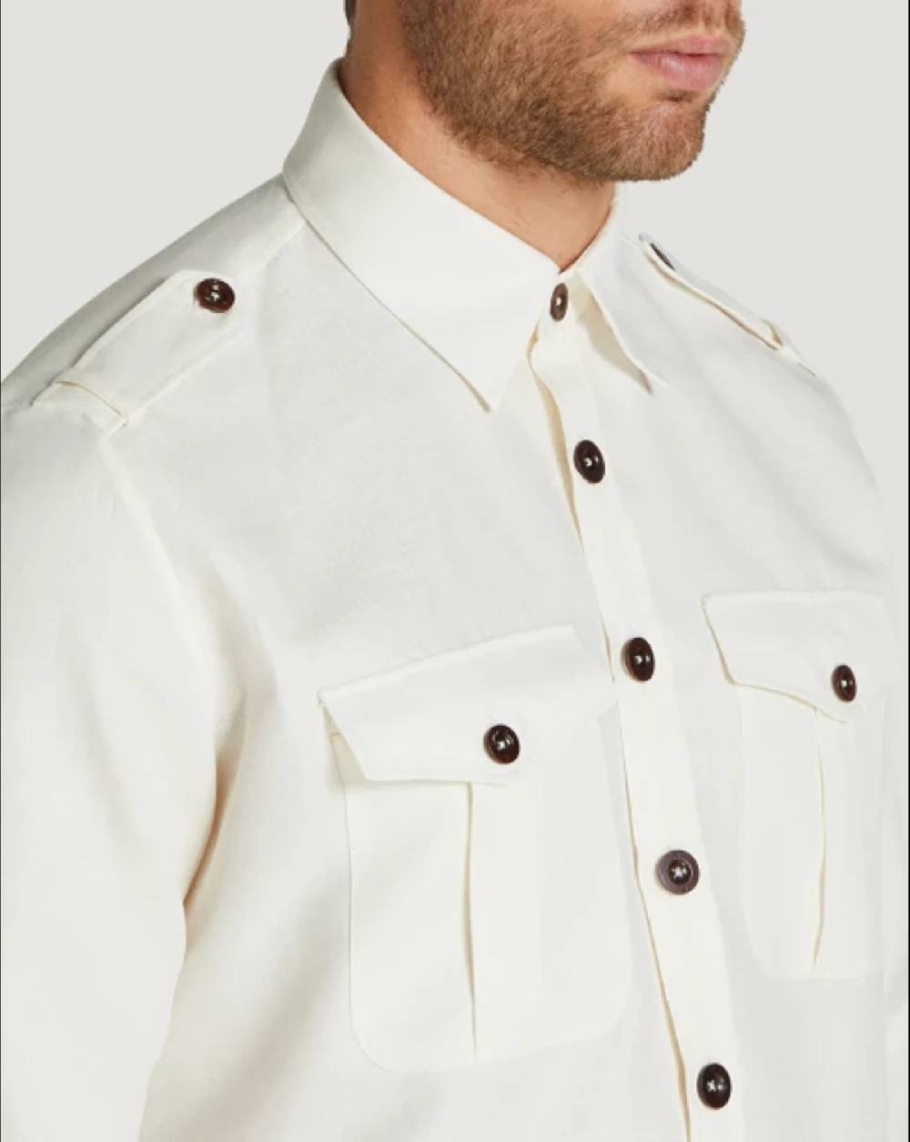 Pt Torino Camicia In Twill