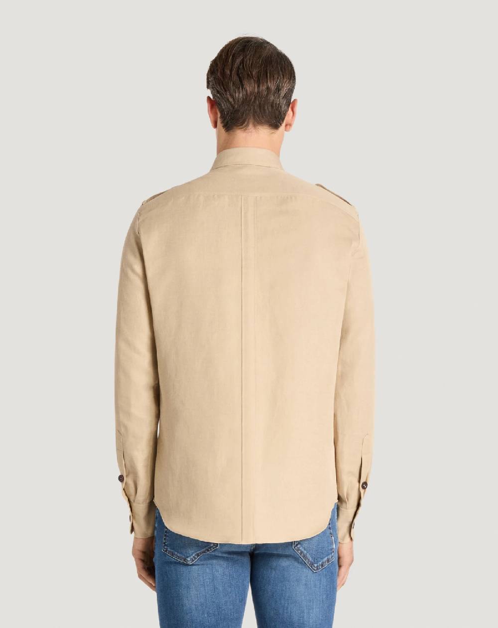 Pt Torino Camicia In Twill