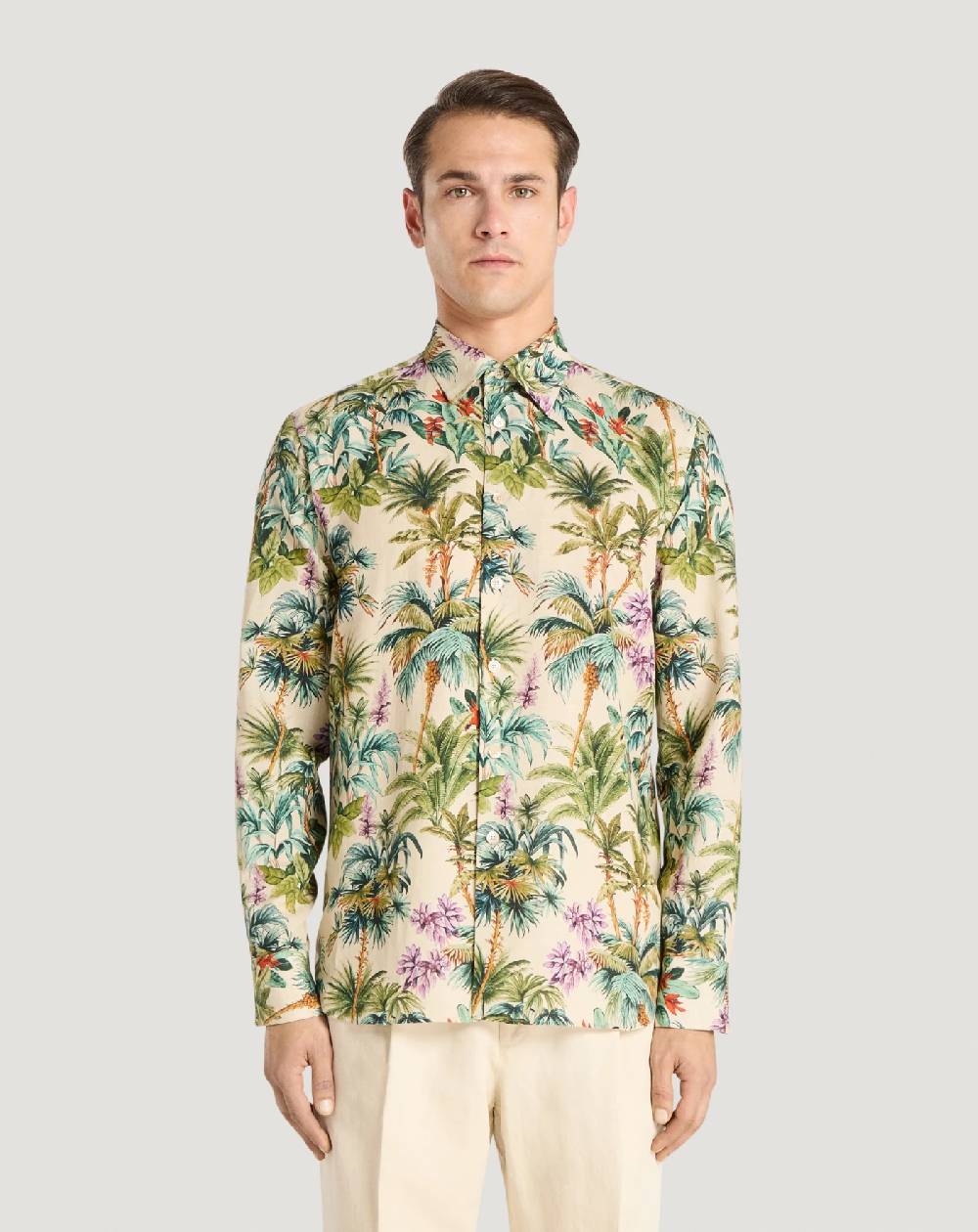 Pt Torino Camicia In Twill