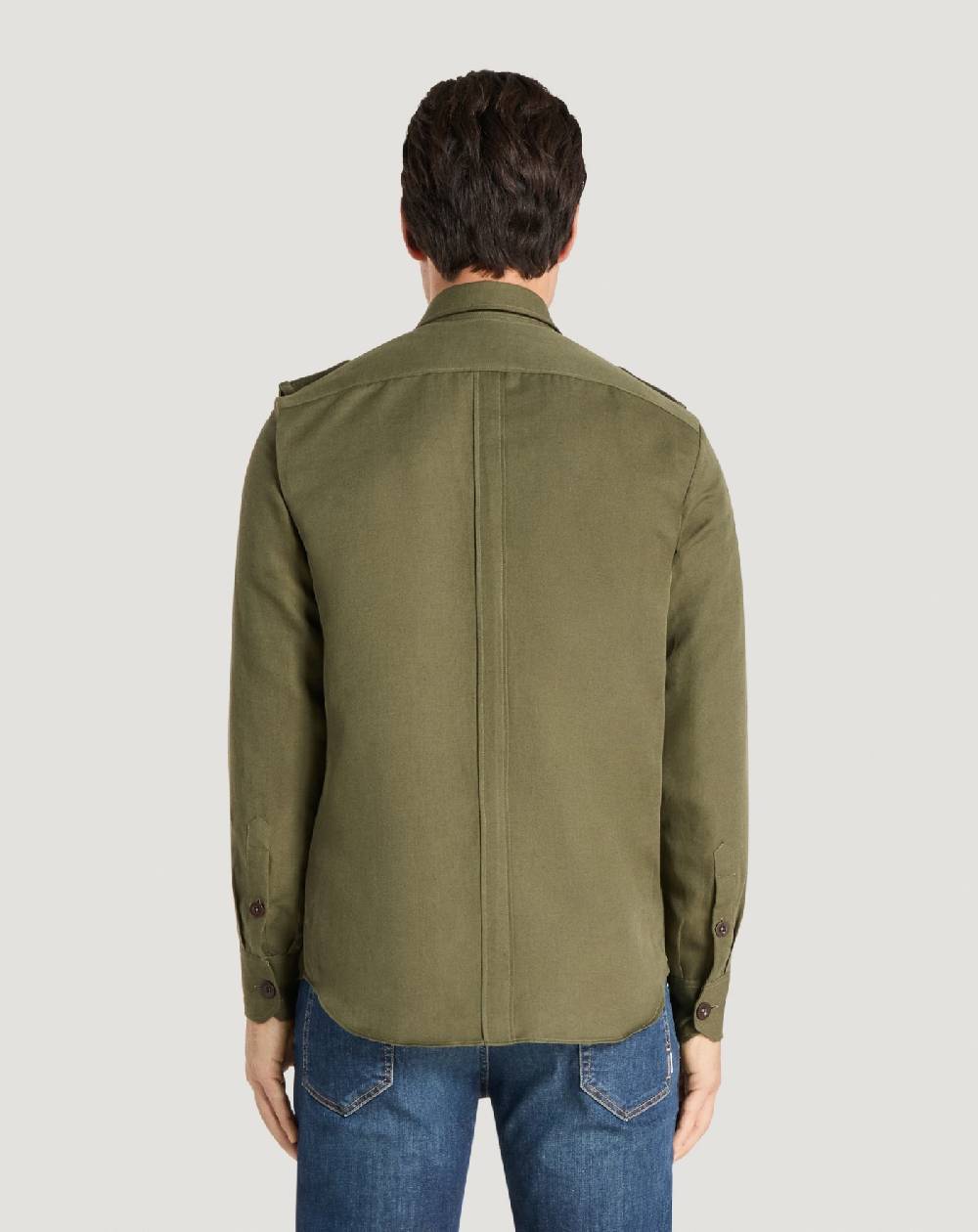 Pt Torino Camicia In Twill