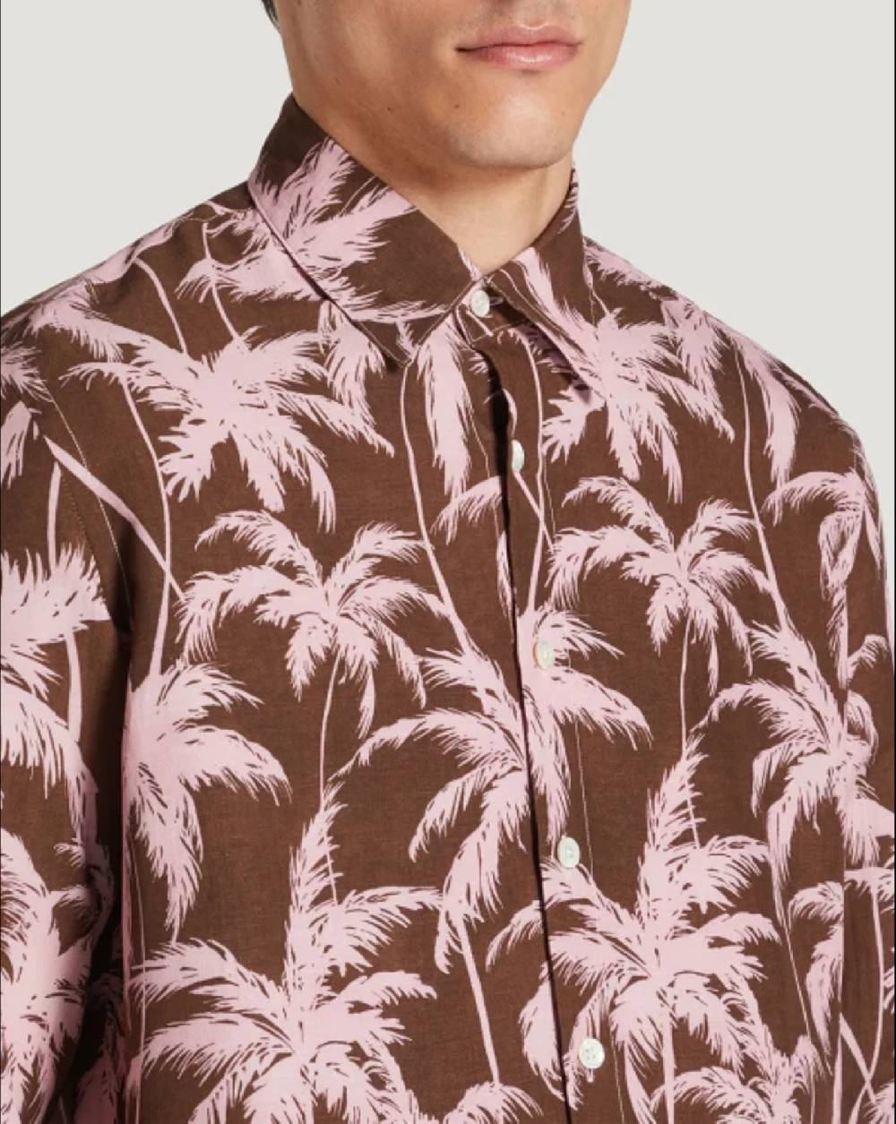 Pt Torino Camicia In Twill Di Lino