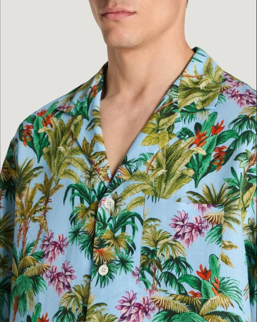 Pt Torino Camicia In Twill Di Lino