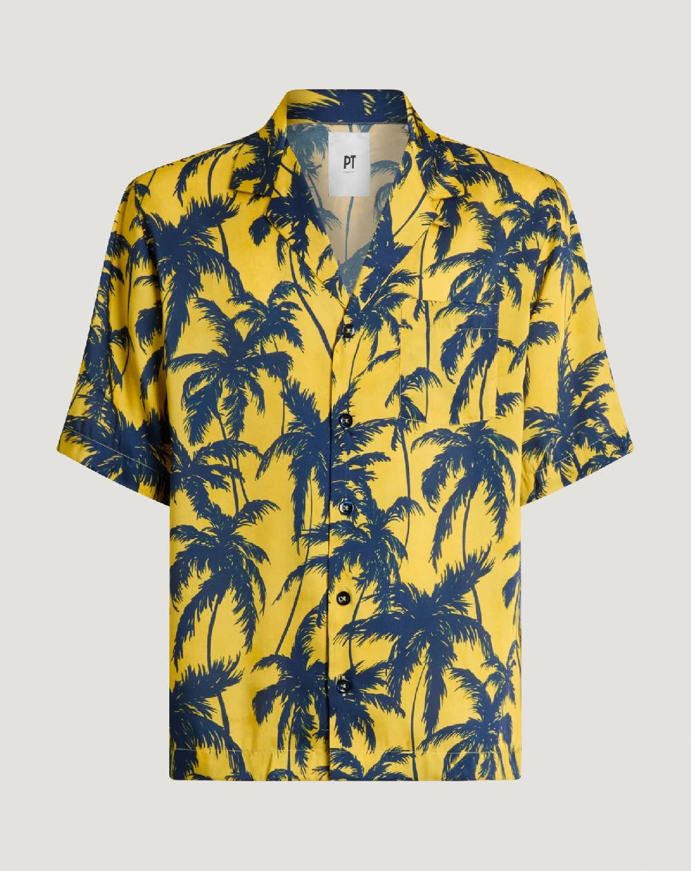 Pt Torino Camicia in twill fluido