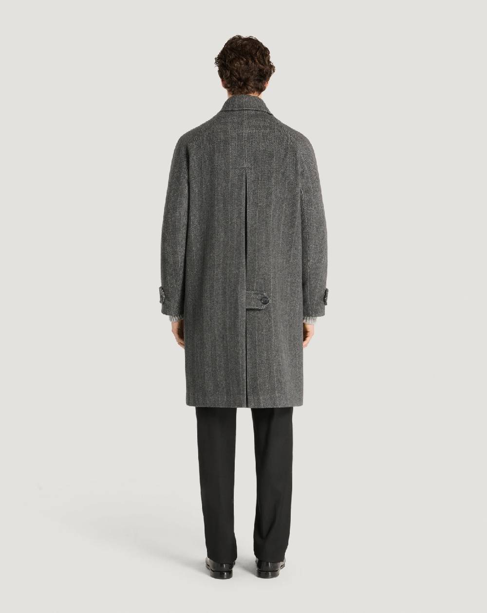 Pt Torino Cappotto In Drap Di Lana E Cachemire