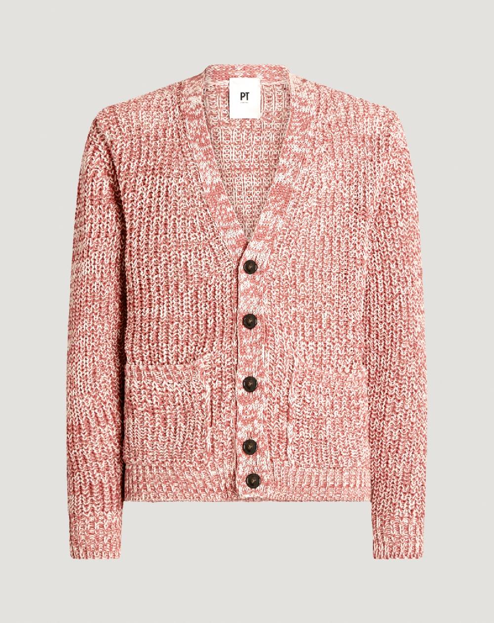 Pt Torino Cardigan in cotone bio