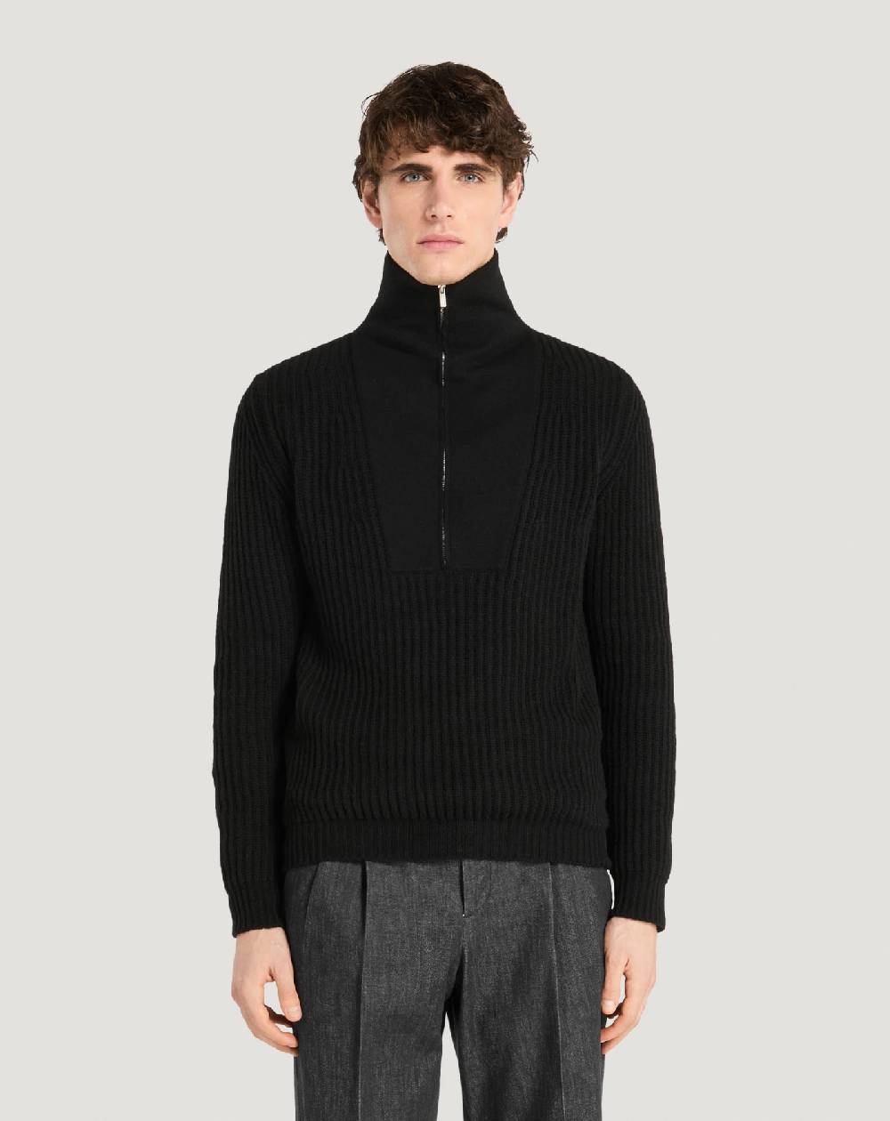 Pt Torino Cardigan In Lana E Cachemire