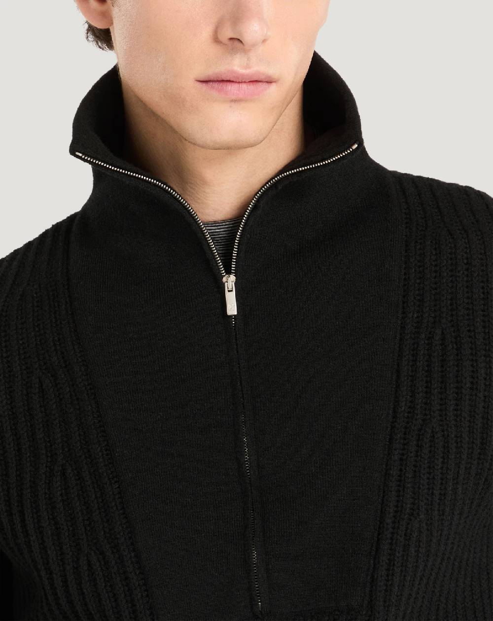 Pt Torino Cardigan In Lana E Cachemire