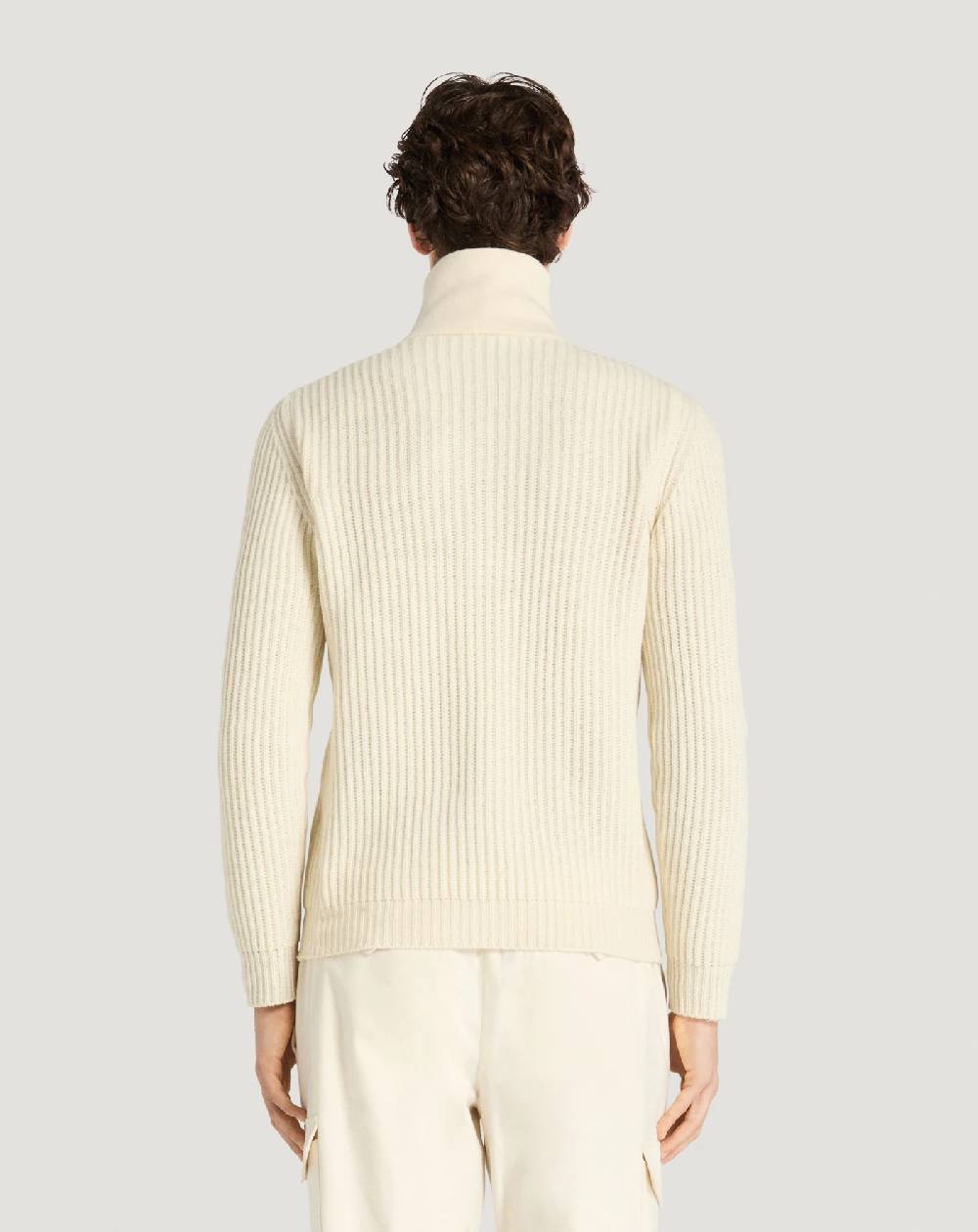 Pt Torino Cardigan In Lana E Cachemire