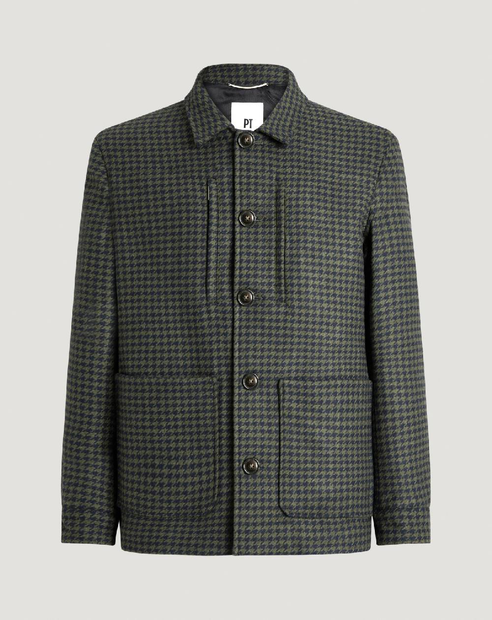 Pt Torino Giacca in drap pied-de-poule