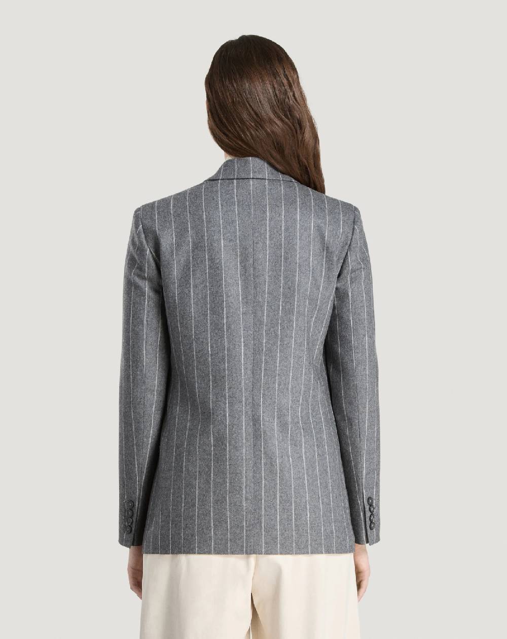 Pt Torino Giacca In Flanella A Righe