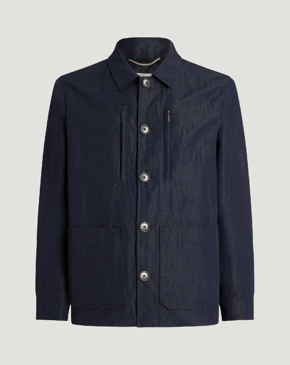 Pt Torino Giacca in flanella crinkle