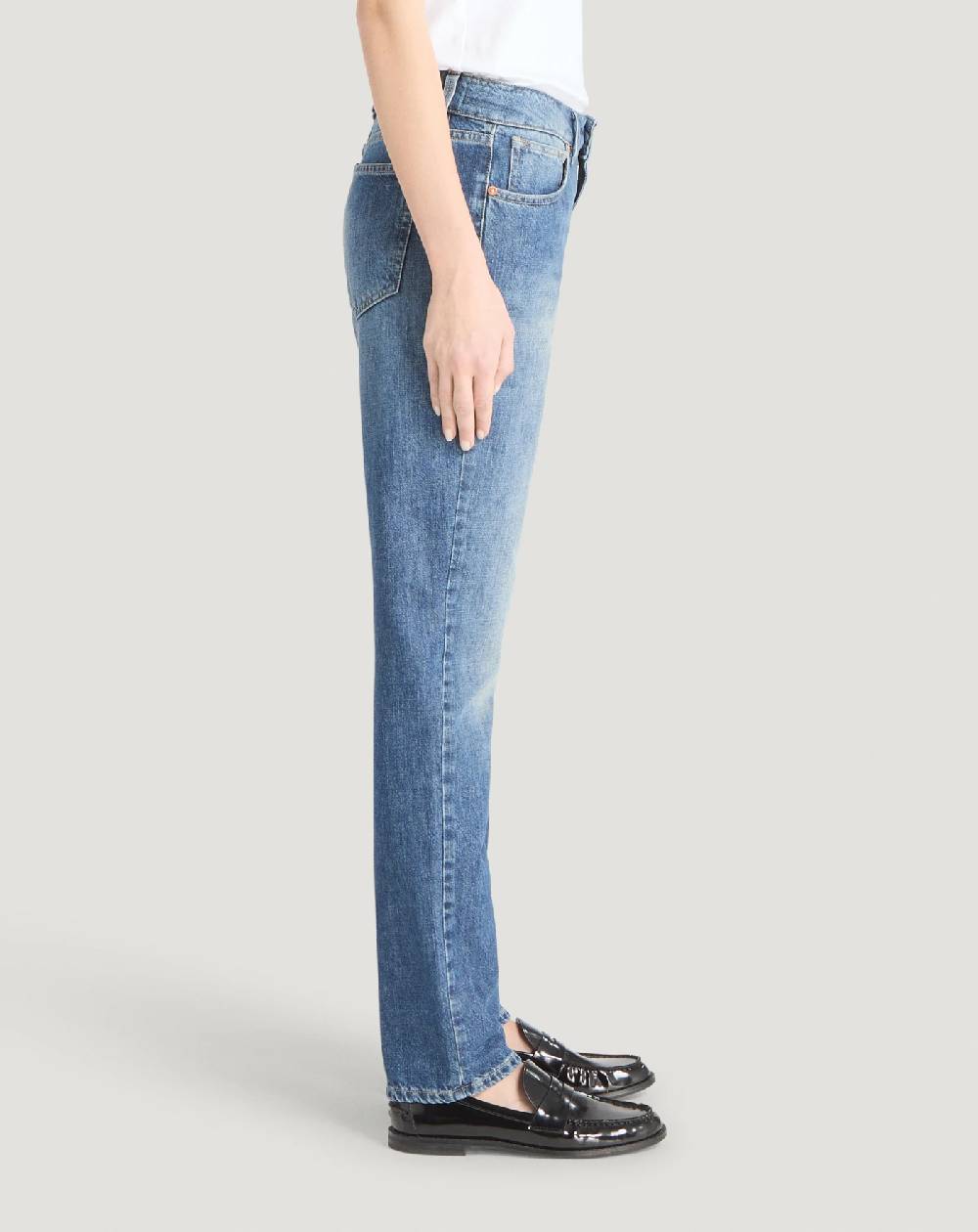 Pt Torino Jeans Alanis In Denim Di Cotone
