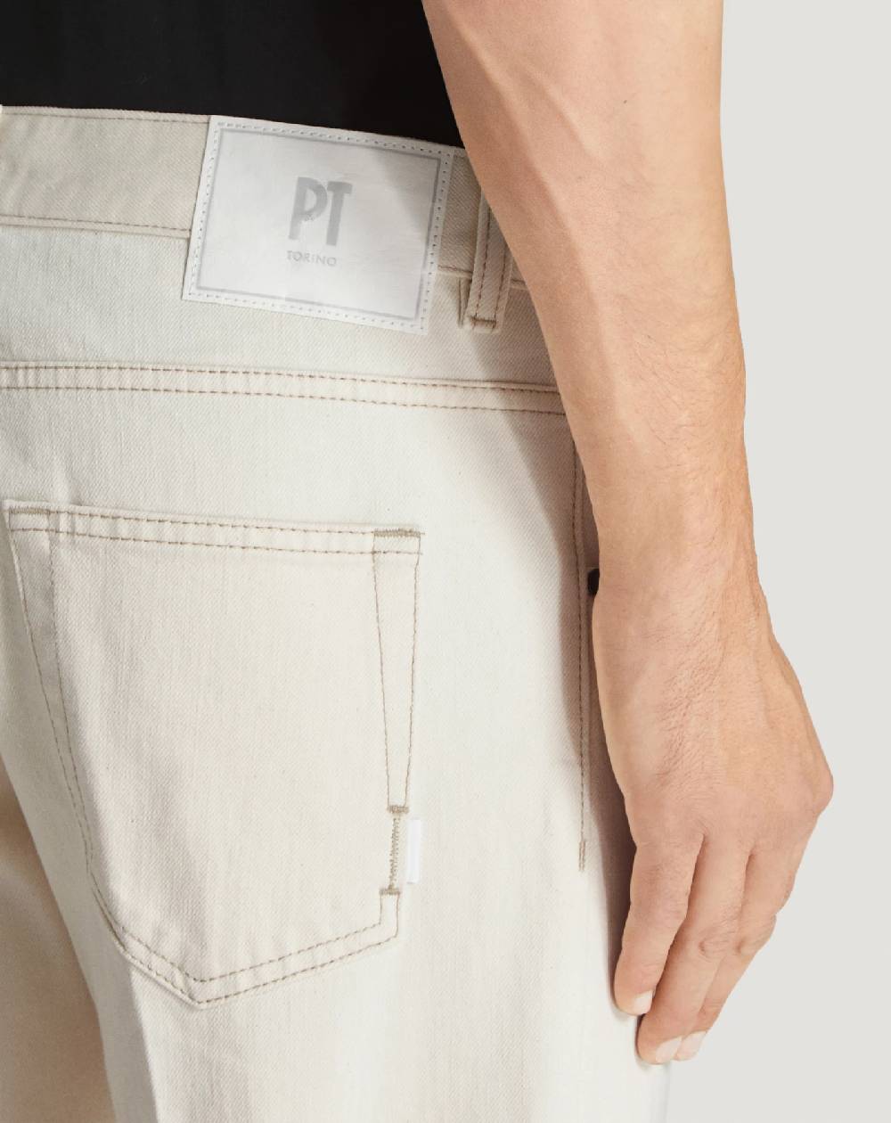 Pt Torino Jeans Dub In Denim Cimosato