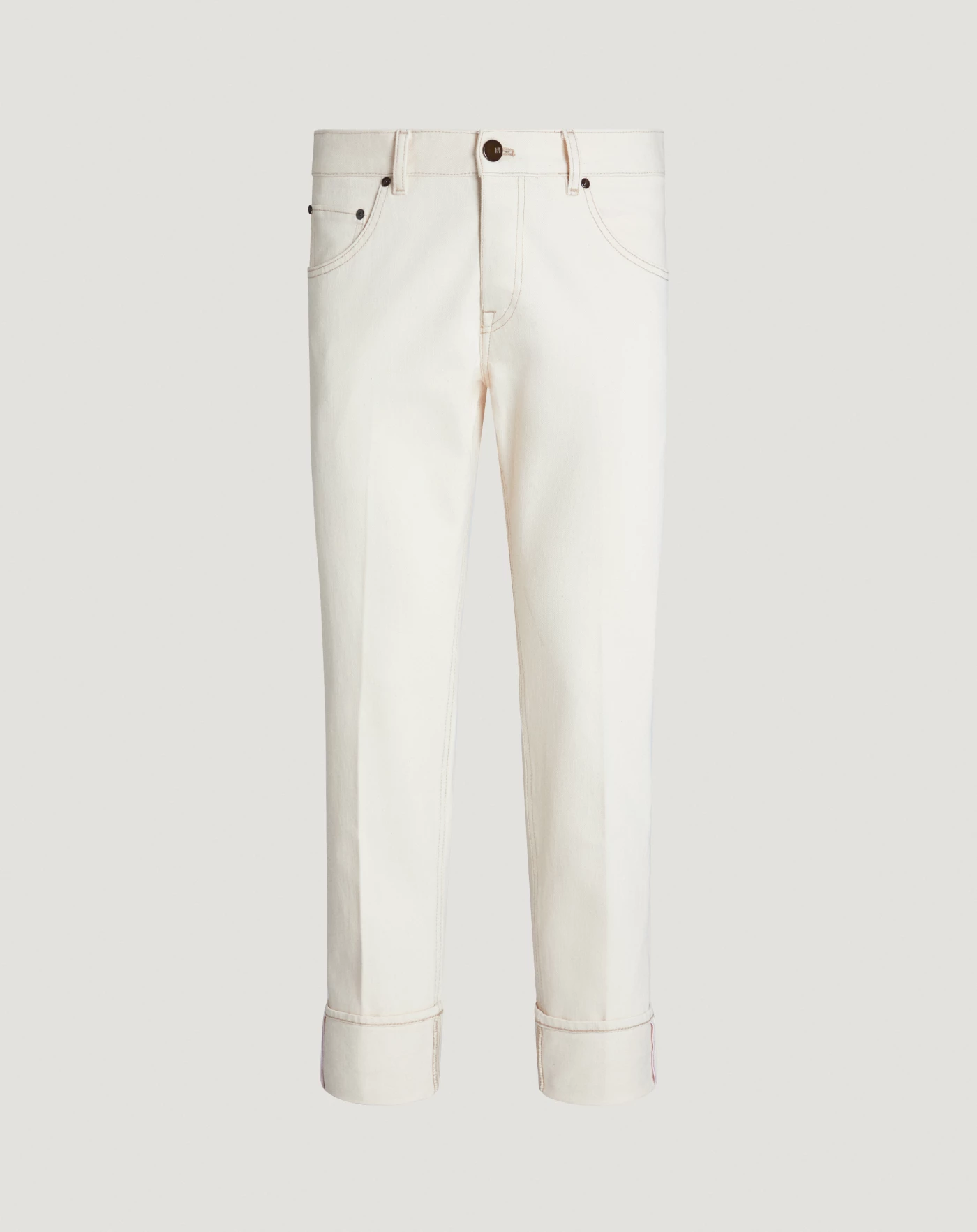 Pt Torino Jeans Dub in denim cimosato