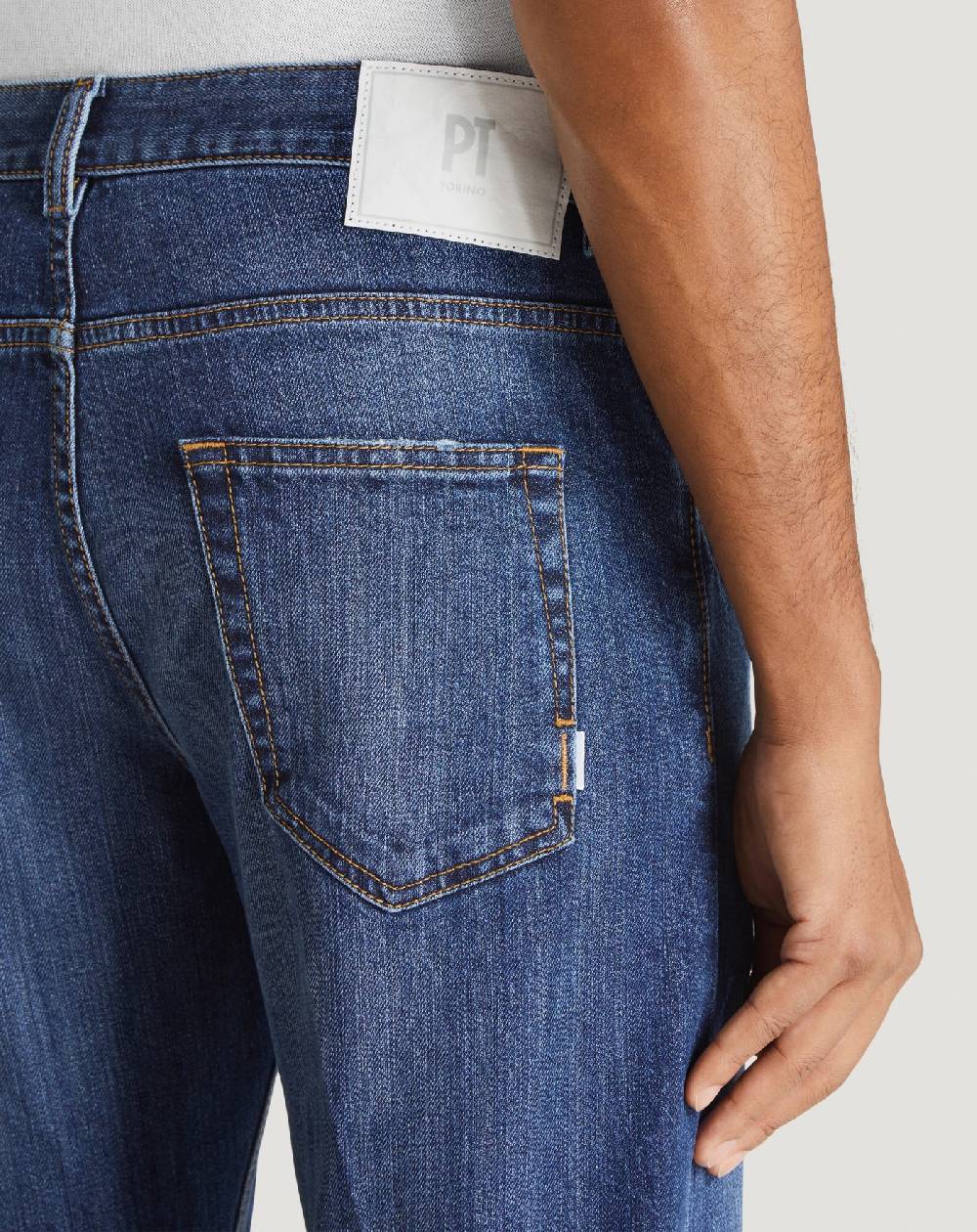 Pt Torino Jeans Dub In Denim Organico