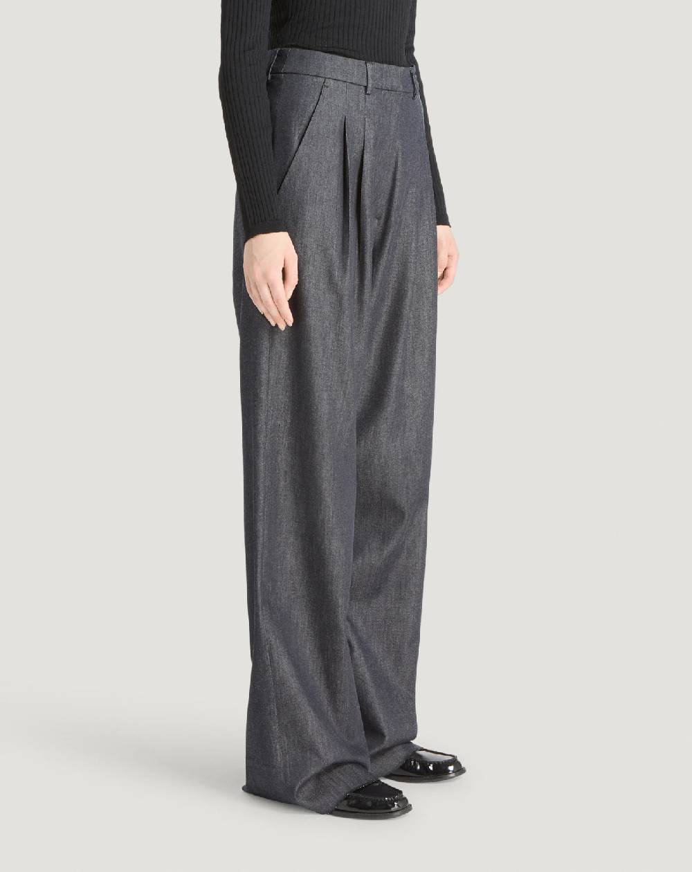 Pt Torino Jeans Frankie In Denim Di Cotone E Seta