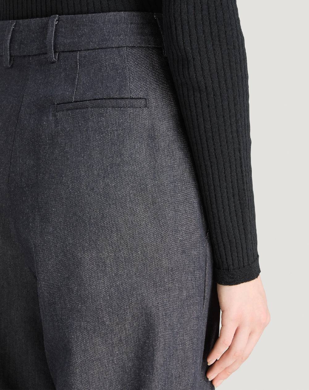 Pt Torino Jeans Frankie In Denim Di Cotone E Seta