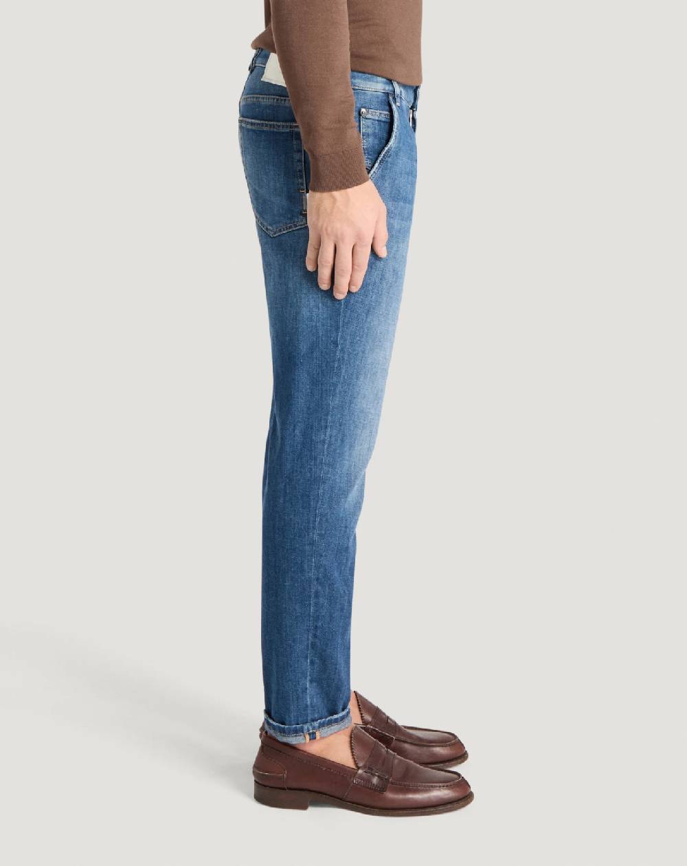 Pt Torino Jeans Indie In Denim Soft Touch