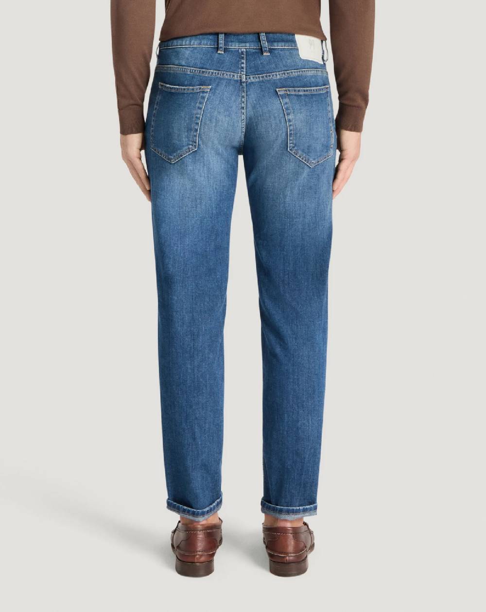 Pt Torino Jeans Indie In Denim Soft Touch