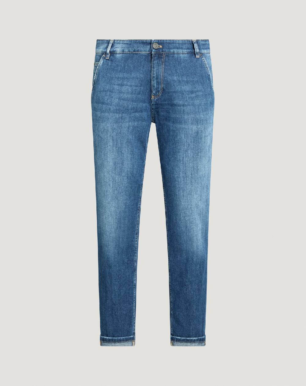Pt Torino Jeans Indie in denim soft touch