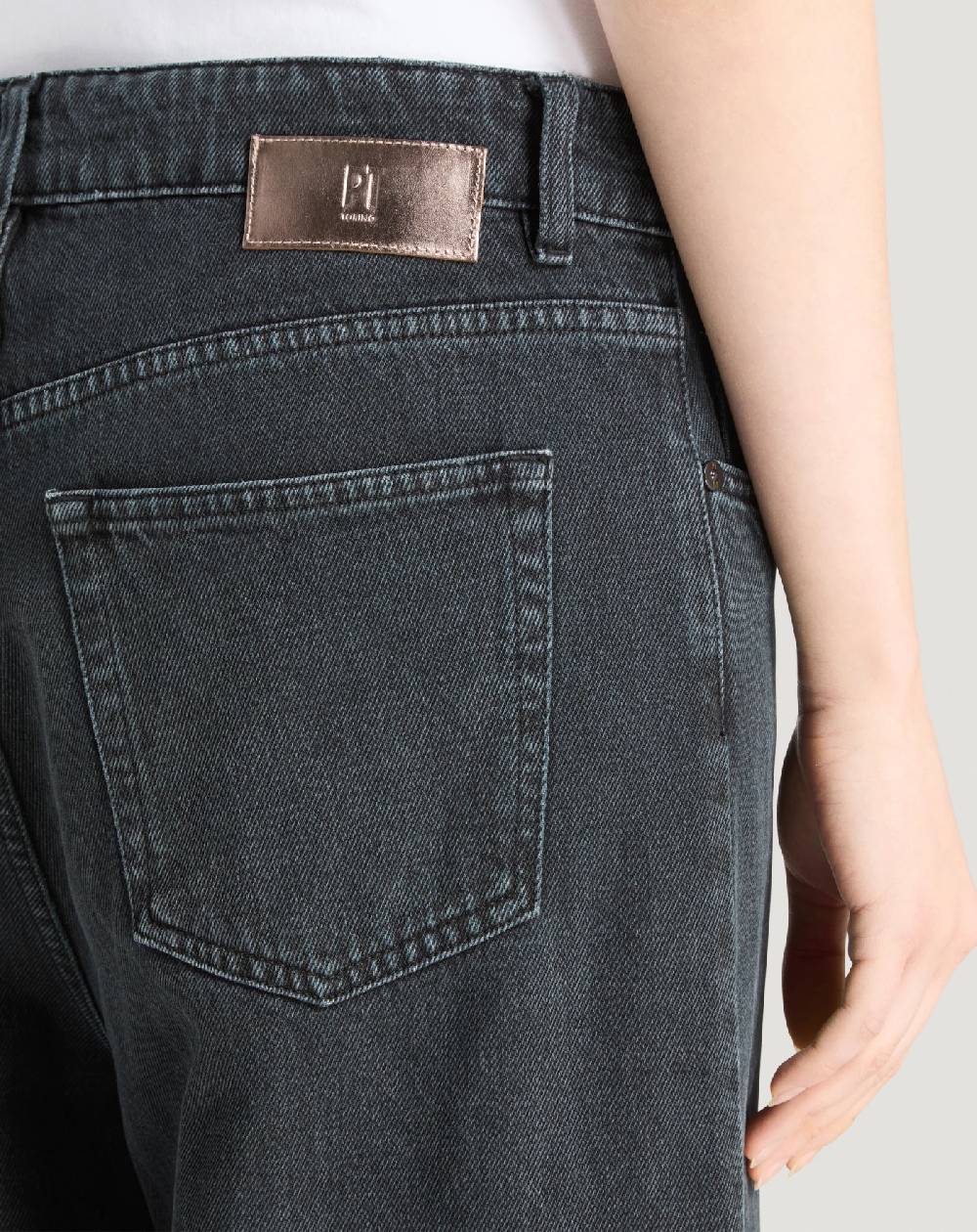 Pt Torino Jeans Miley In Black Denim