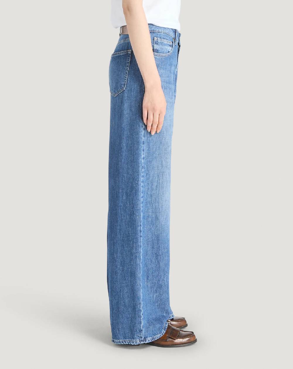 Pt Torino Jeans Miley In Denim Di Cotone