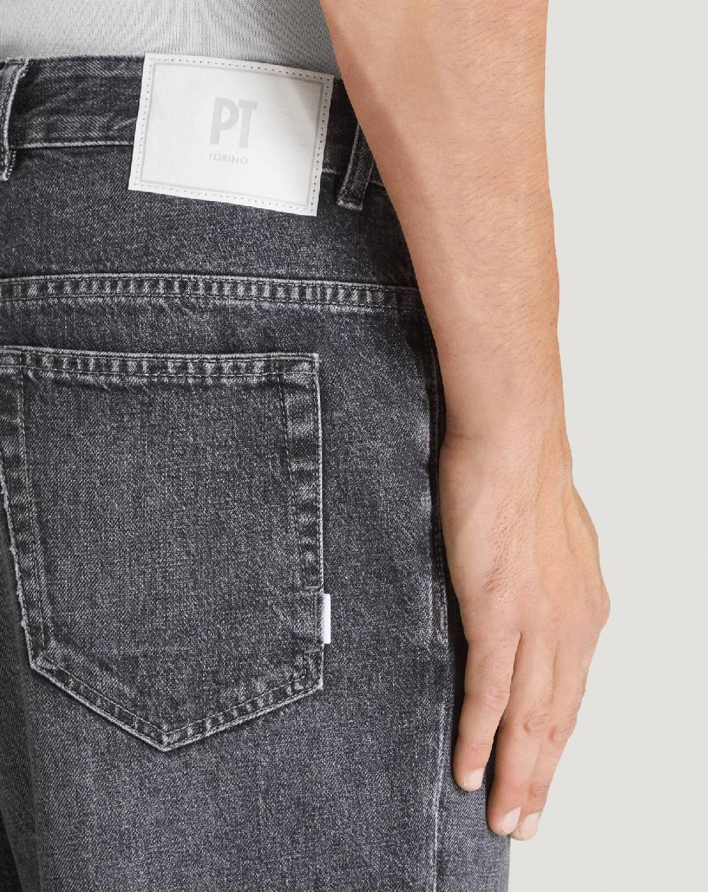 Pt Torino Jeans Rebel In Denim Vintage