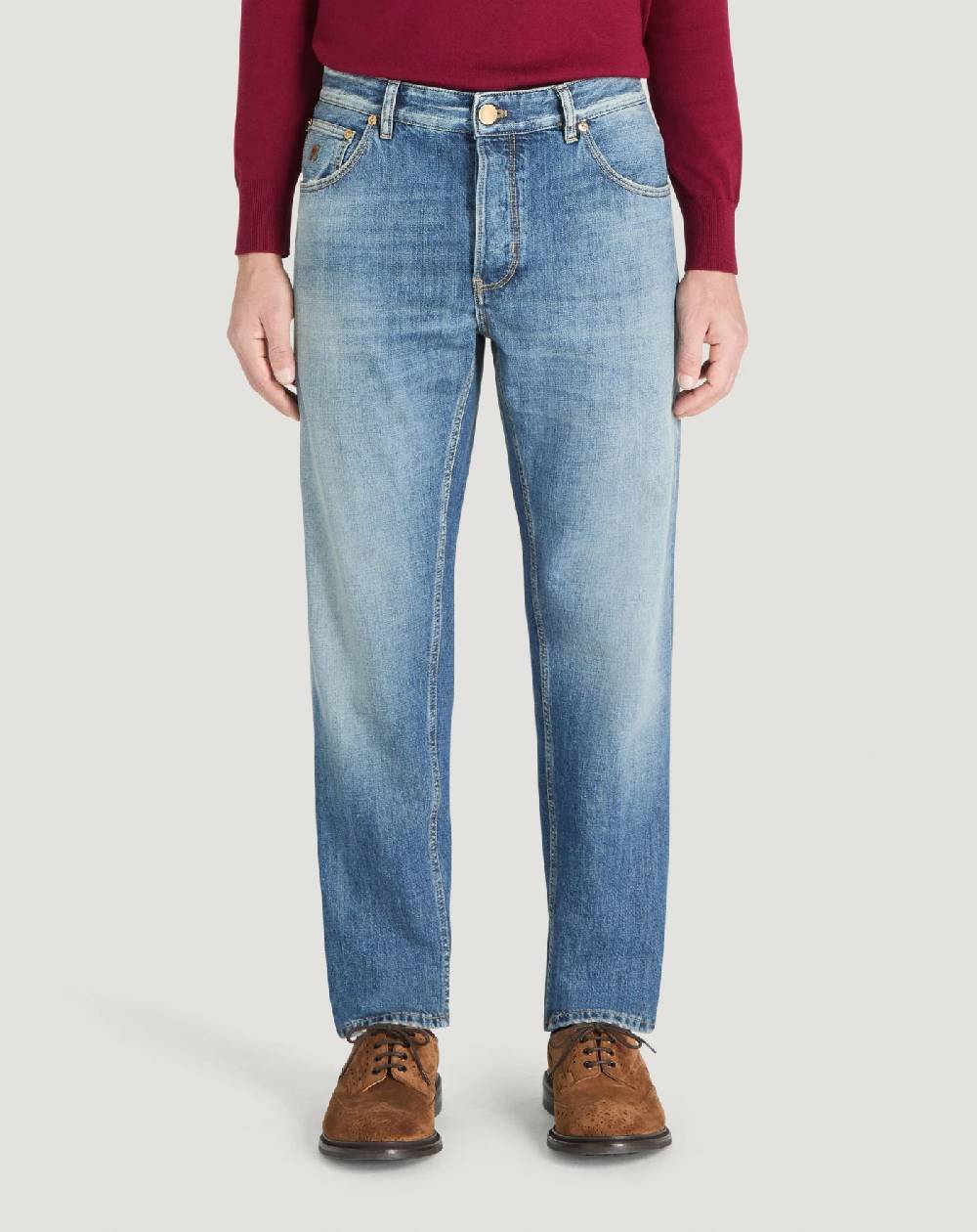 Pt Torino Jeans Reggae In Denim Di Cotone