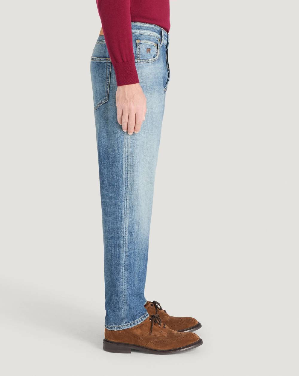 Pt Torino Jeans Reggae In Denim Di Cotone