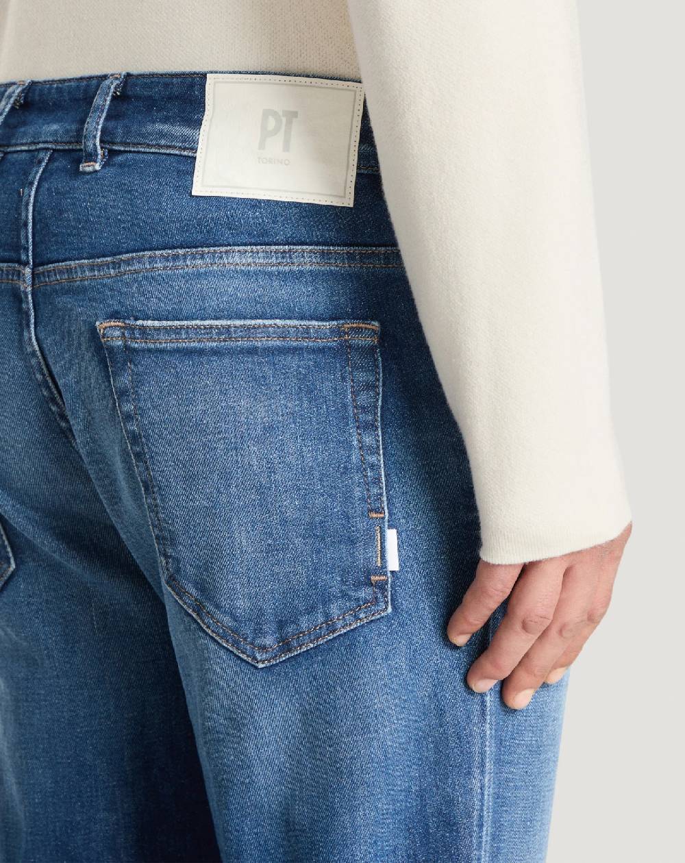 Pt Torino Jeans Reggae In Denim Stretch