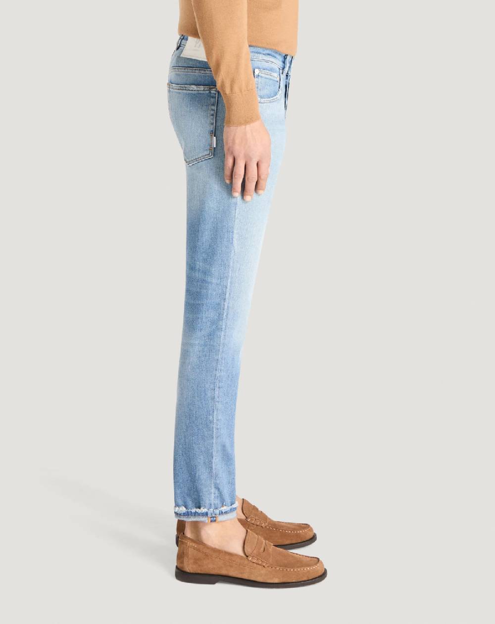 Pt Torino Jeans Reggae In Denim Stretch Indigo