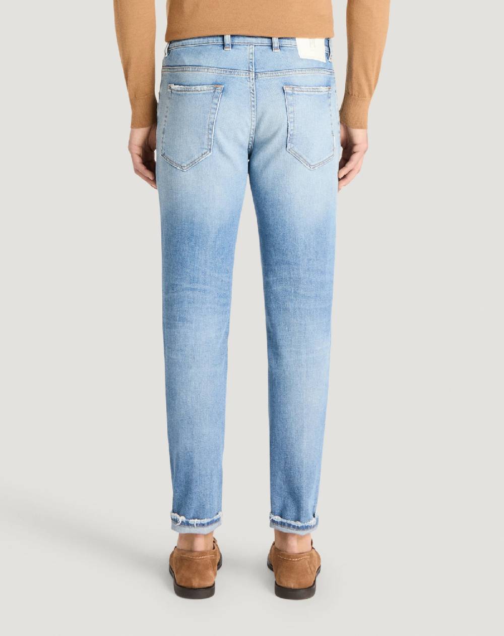 Pt Torino Jeans Reggae In Denim Stretch Indigo
