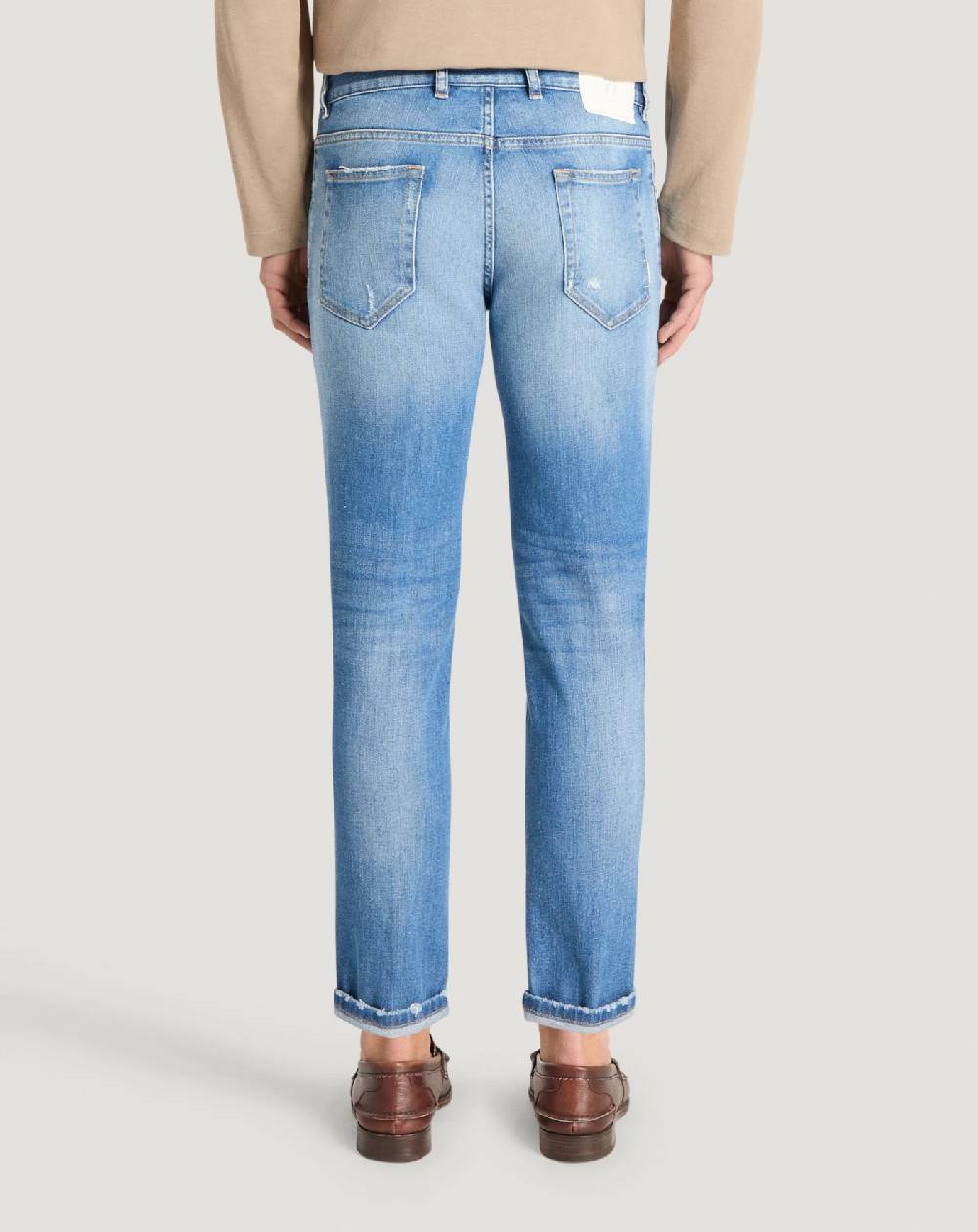 Pt Torino Jeans Reggae In Denim Stretch Indigo