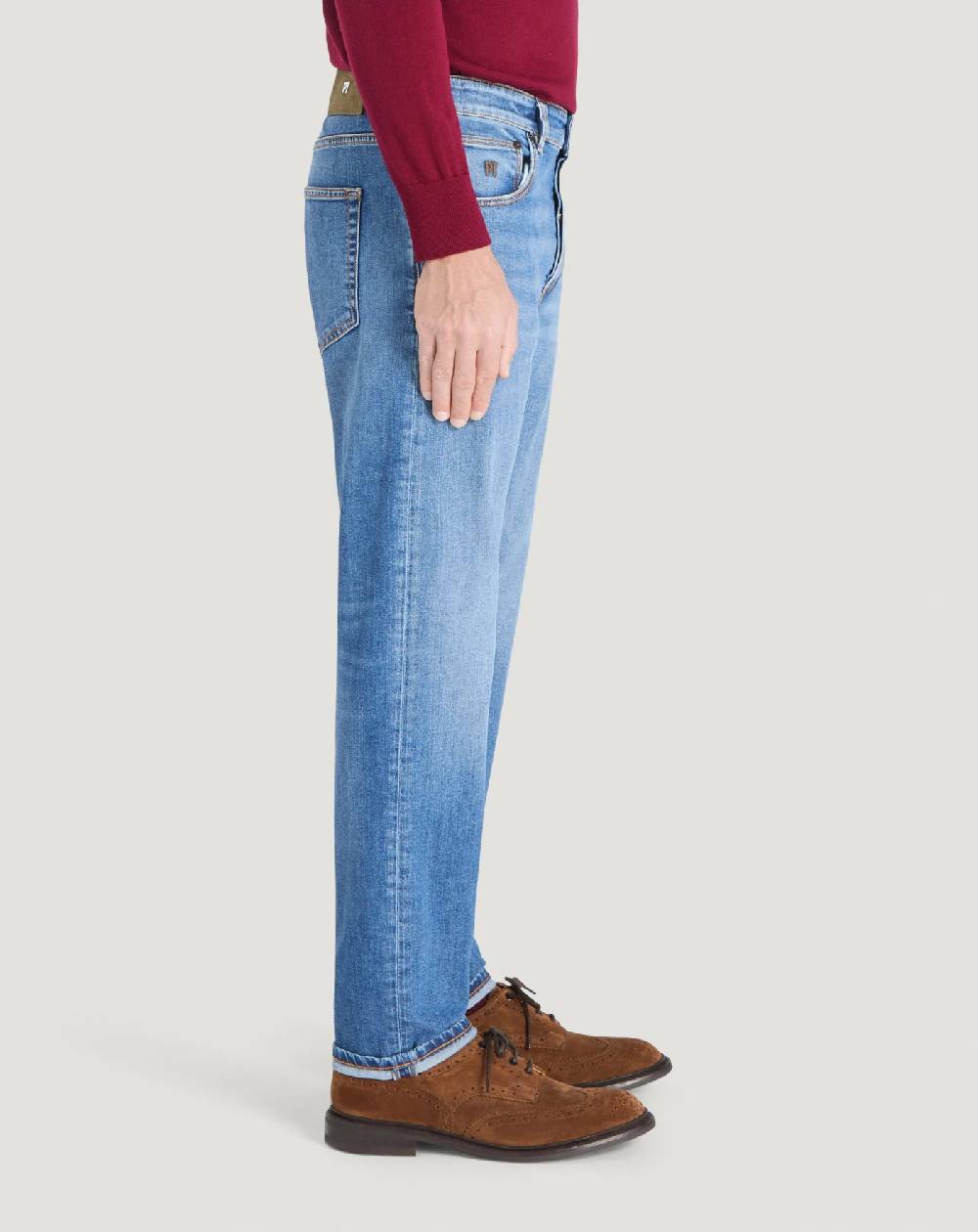 Pt Torino Jeans Reggae In Denim Stretch Superfine