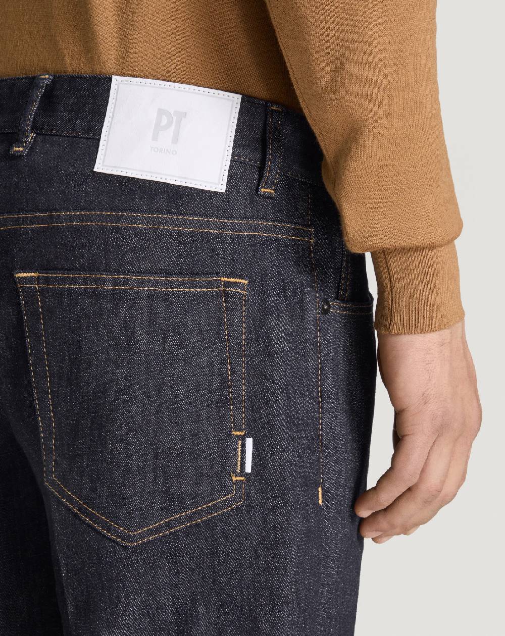 Pt Torino Jeans Reggae In Stretch Indigo Batavia