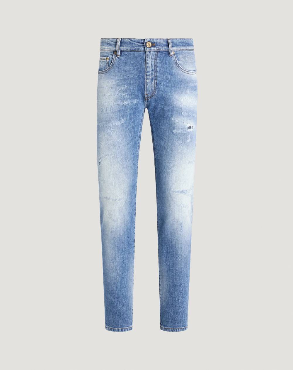 Pt Torino Jeans Rock in denim organico stretch