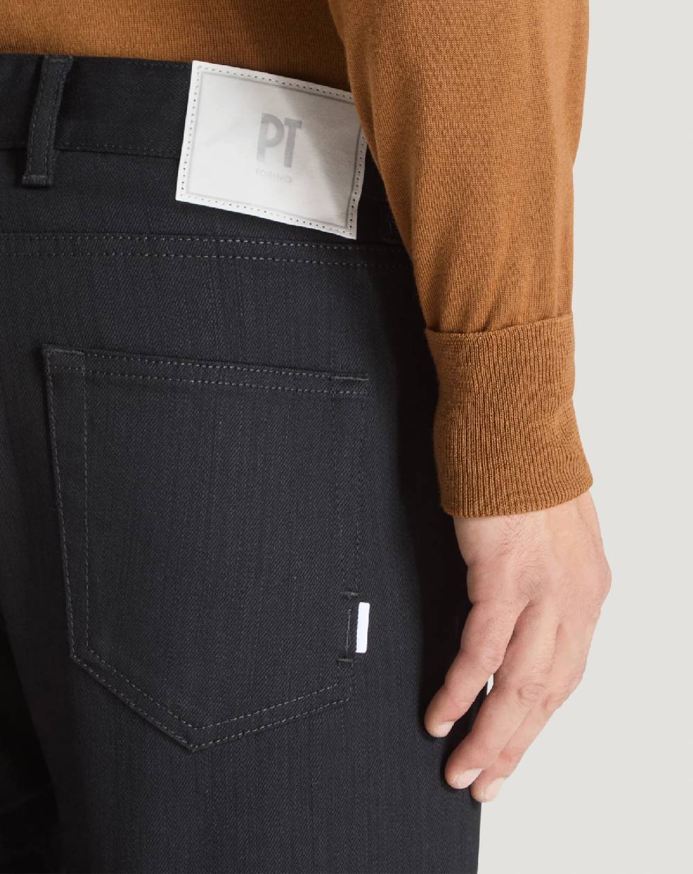 Pt Torino Jeans Rock In Denim Super Black