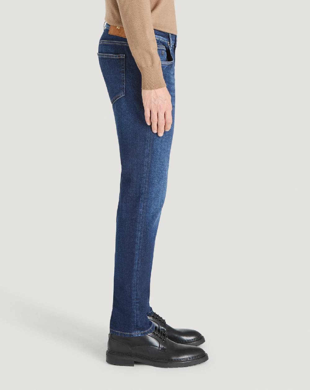 Pt Torino Jeans Swing In Denim Di Cotone Stretch