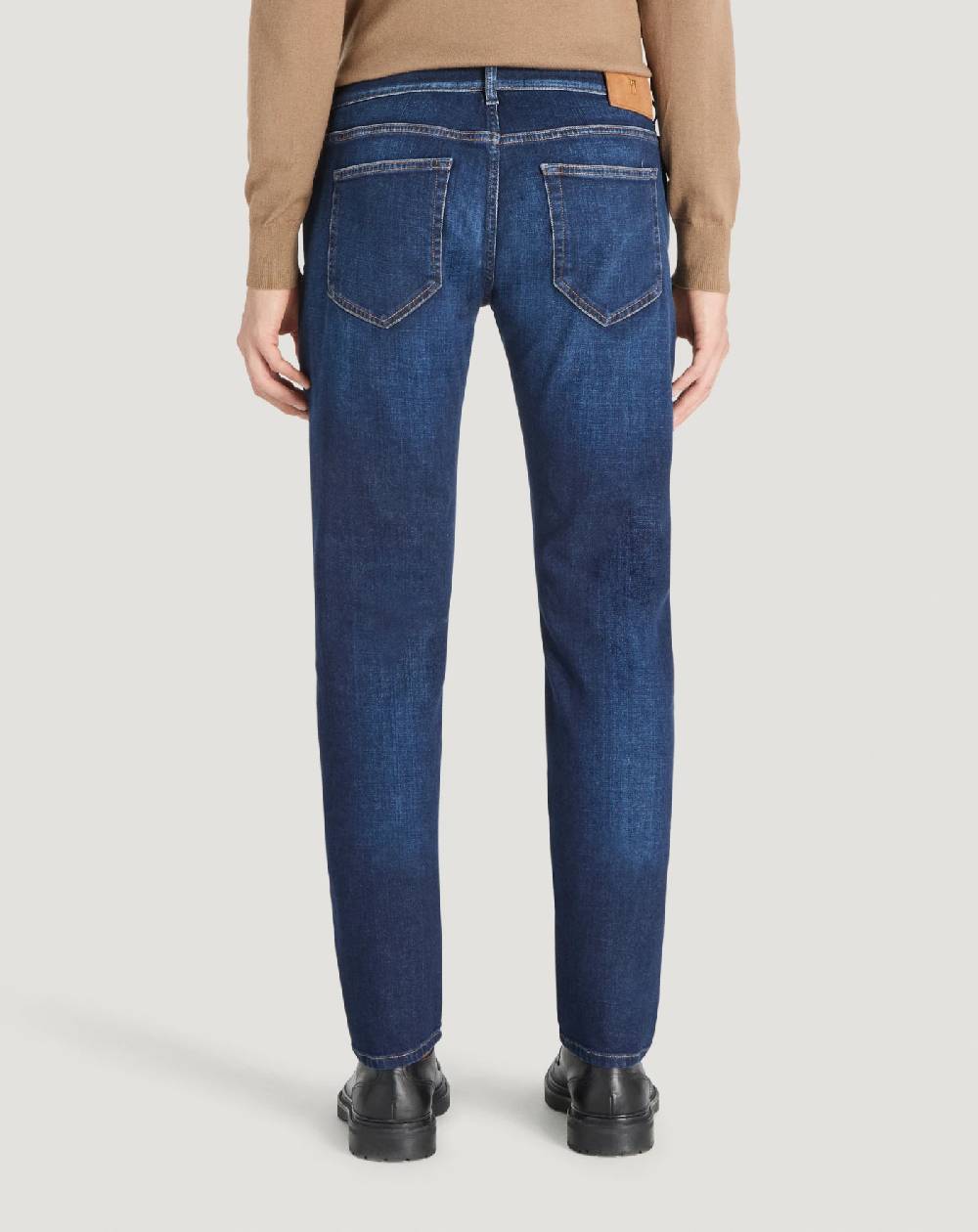 Pt Torino Jeans Swing In Denim Di Cotone Stretch