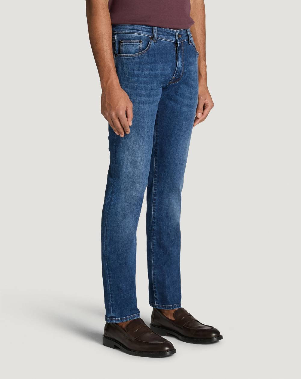 Pt Torino Jeans Swing In Denim Stretch Indigo